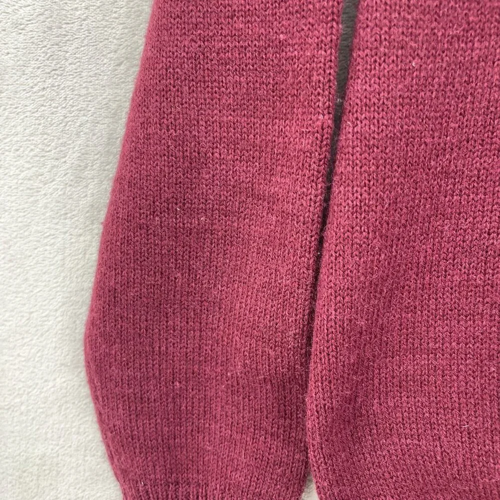 Champion Vintage Denver Parks and Recreation Burgundy Crewneck Sweater